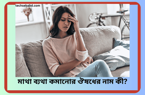 মাথা ব্যথা কমানোর ঔষধের নাম কী