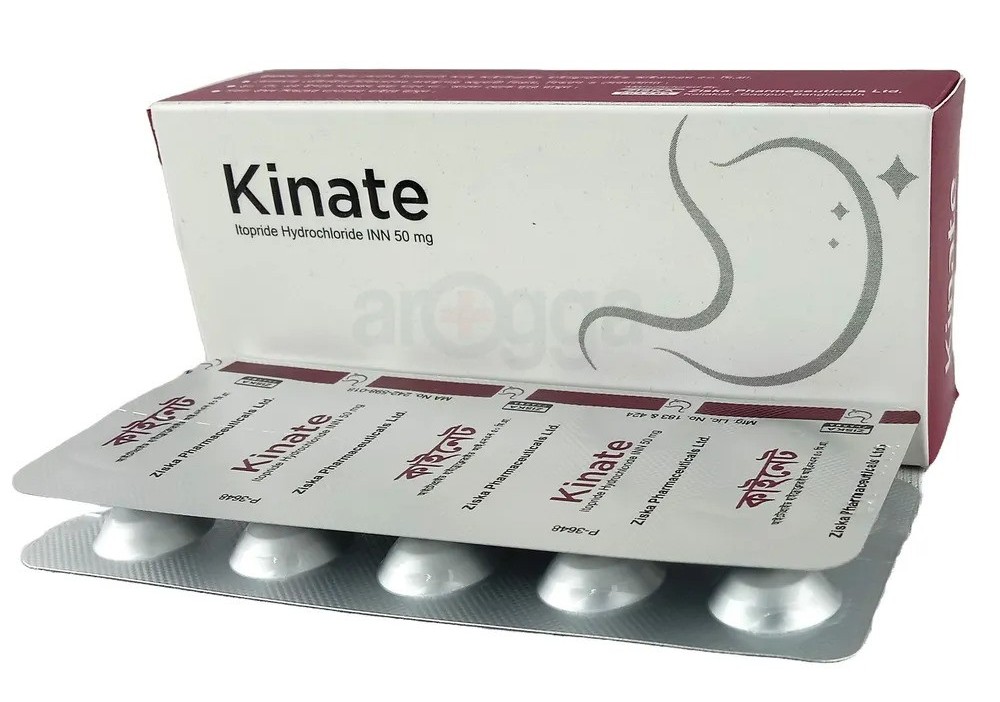 Kinate কিসের ঔষধ, কাজ কি ও দাম কত?