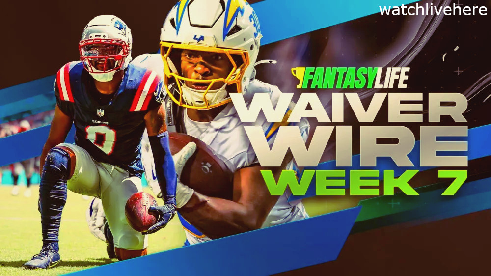 Week 7 NFL Football Game Waiver Wire